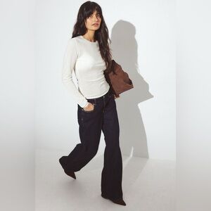 NA-KD LOW WAIST JEANS